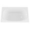 Atlantis Whirlpools Charleston 48 x 72 Rectangular Soaking Bathtub 4872CS - alternate 5